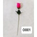 О001 Роза одиночная бутон